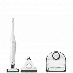 Vorwerk Kobold VB100 Akku-Staubsauger & VR300 Saugroboter Zeitspar-Set