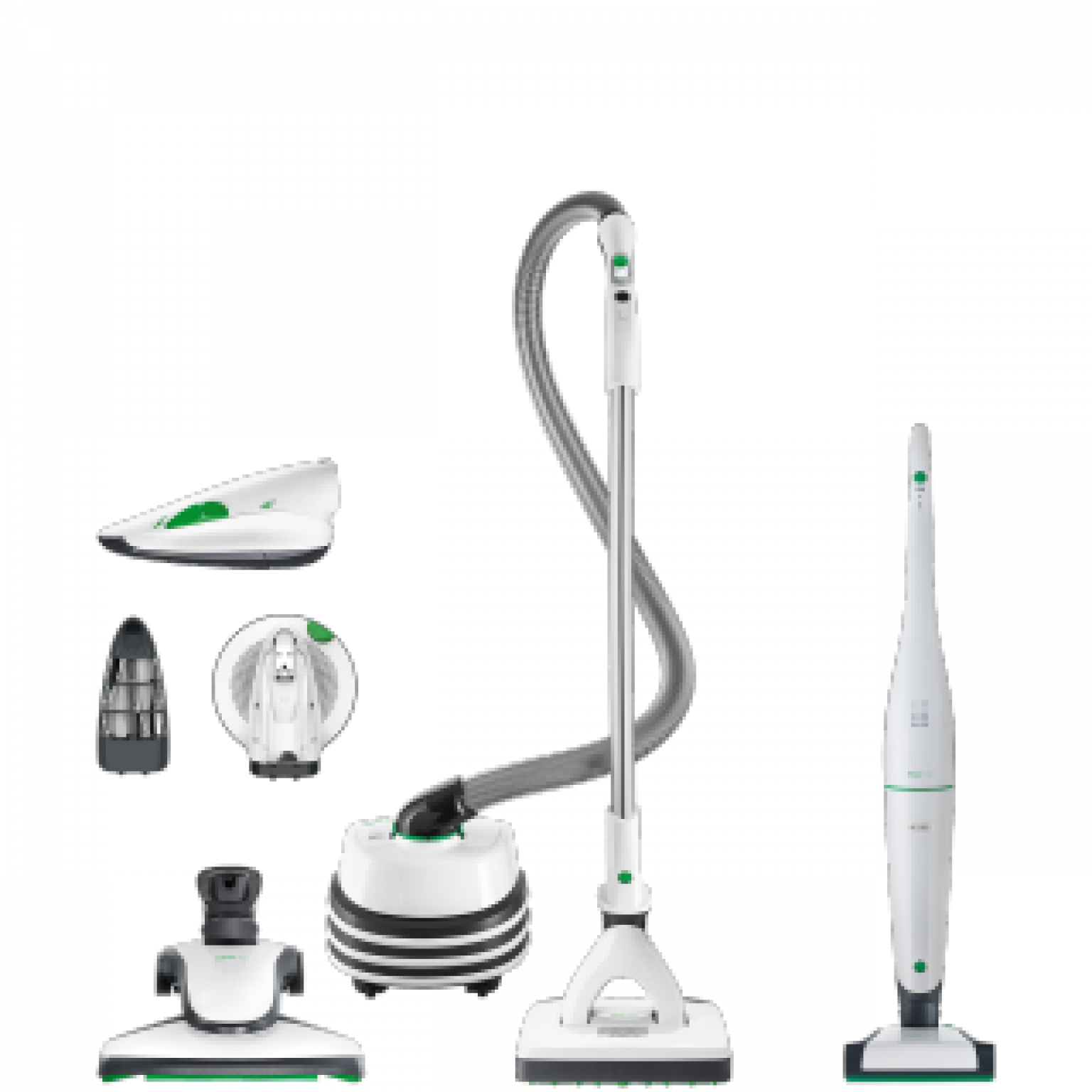 Vorwerk Kobold VB100 Akku-Staubsauger & VT300 Bodenstaubsauger ...